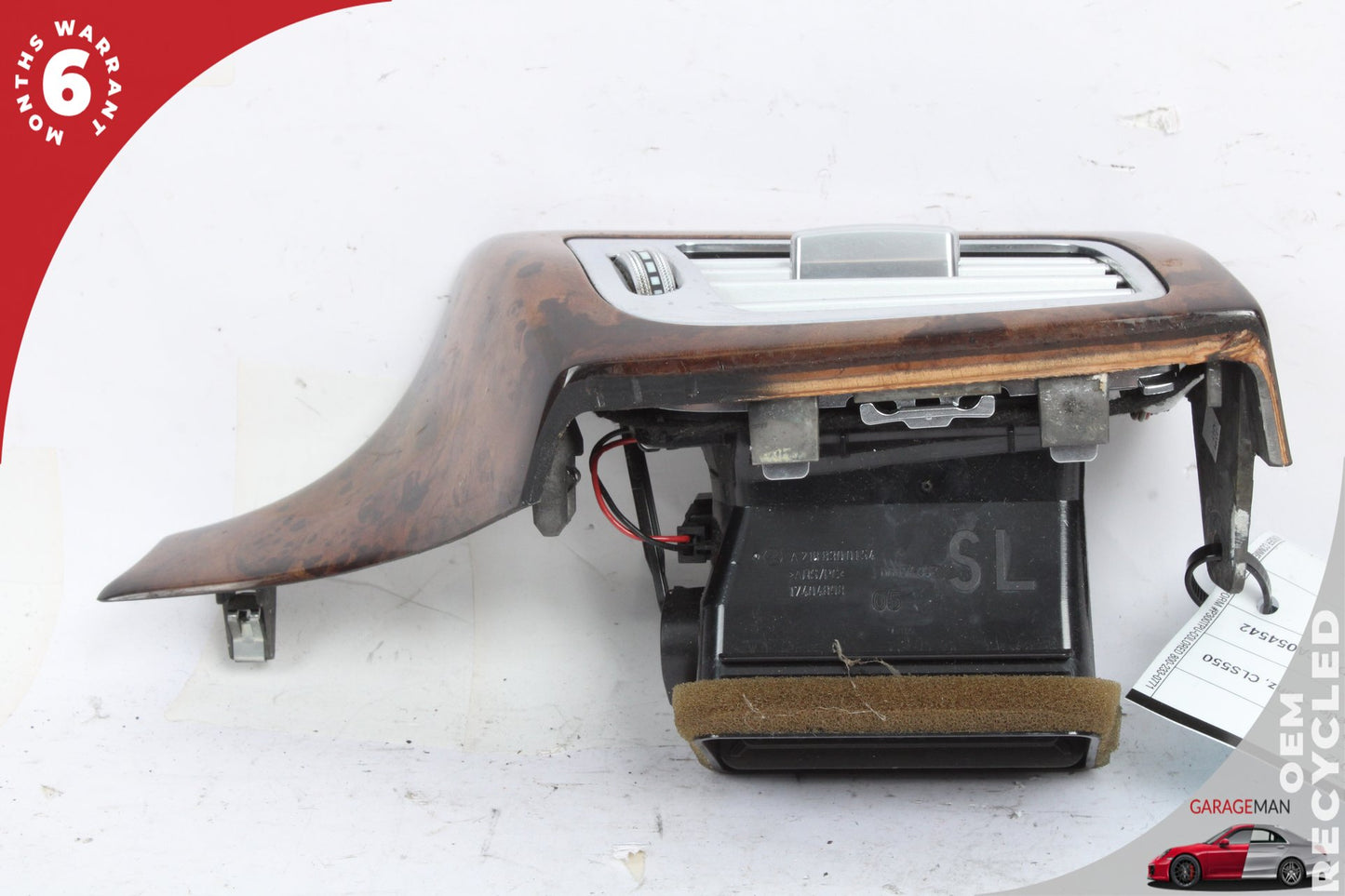 2012-2018 Mercedes W218 CLS550 Front Left Dash Air Vent w/ Trim 2188300954 OEM