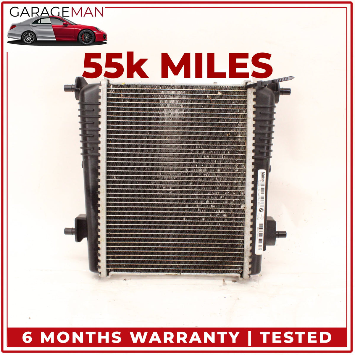2019-2026 BMW Z4 G29 RWD Front Left Auxiliary Cooling Radiator 8672237 OEM