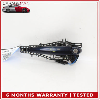 2014-2020 BMW 430i F36 Front Left Driver Side Exterior Door Handle Blue OEM