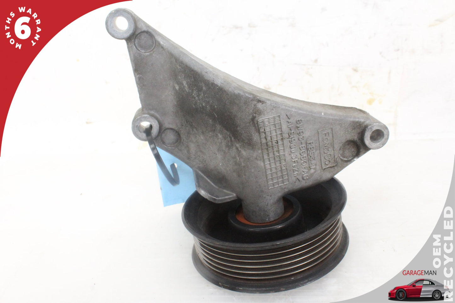 2010-2018 Land Rover LR4 Jaguar XF Engine Idler Pulley w/ Bracket 8W938680A OEM