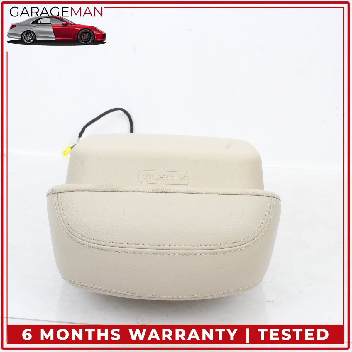 2010-2017 Mercedes C207 E400 Coupe Front Left and Right Seat Headrest Beige OEM