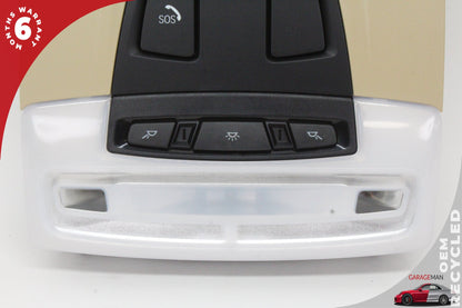 2012-2018 BMW 320i 328i F30 Front Overhead Dome Light Lamp Beige 9312494 OEM