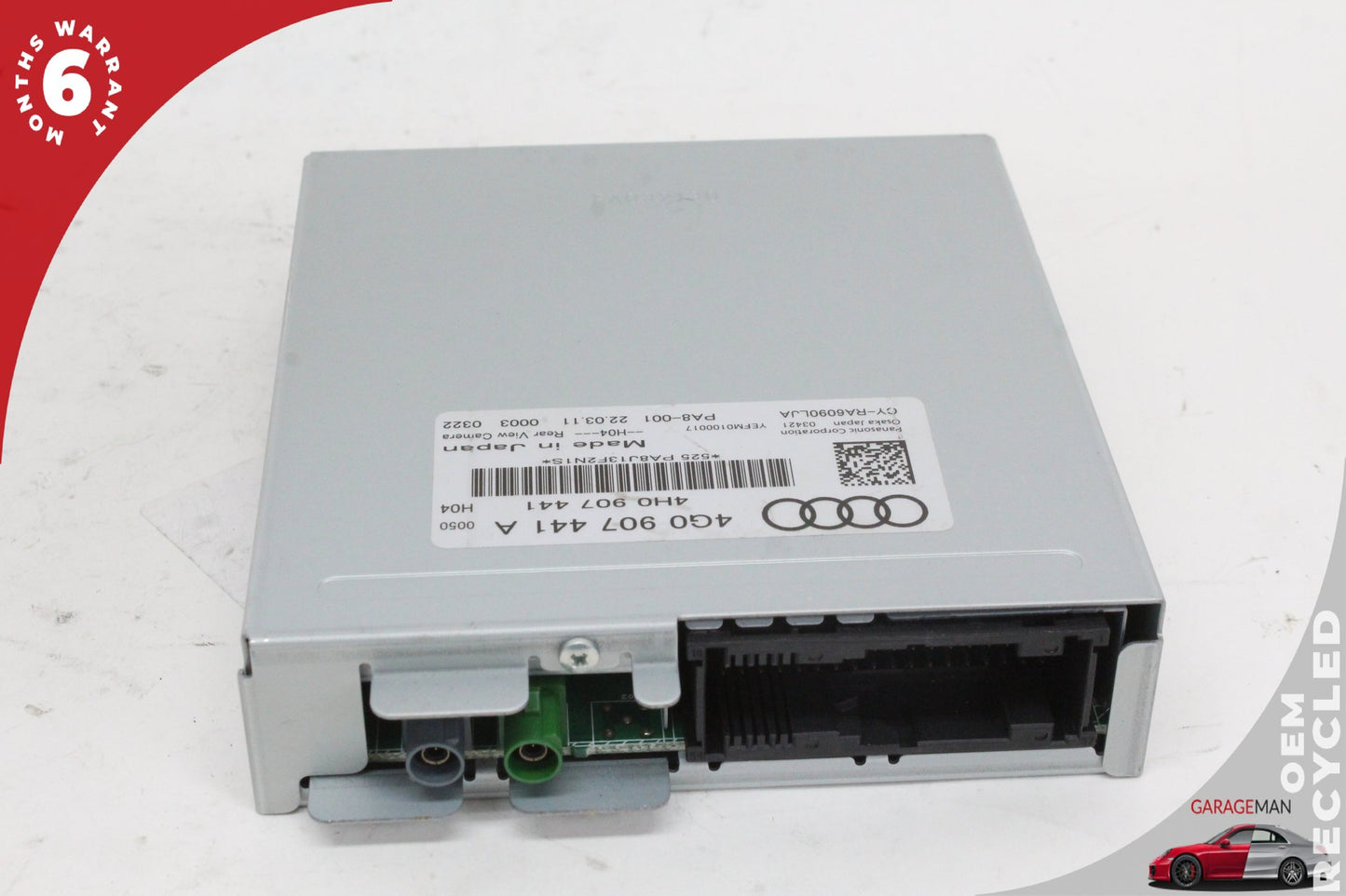2012-2018 Audi A7 A6 S7 Rear Trunk Camera Control Module Unit 4G0907441A OEM