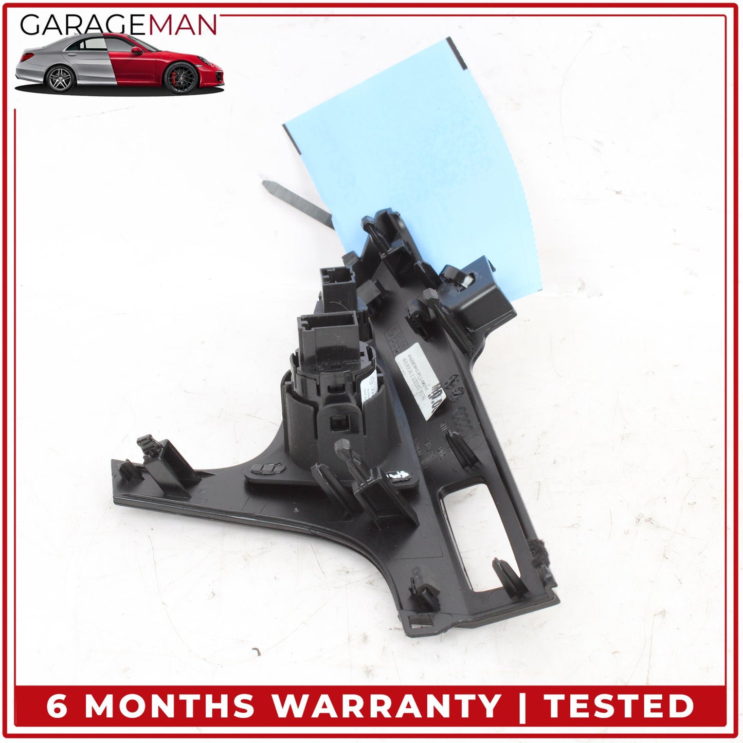 2017-2019 Audi Q7 Engine Start Stop Ignition Switch w/ Trim 4M1853241 OEM