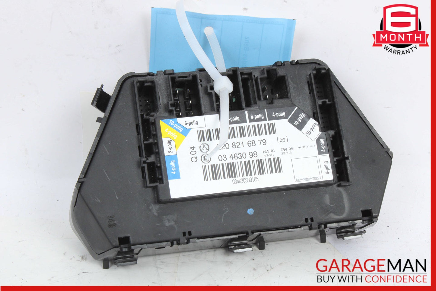 2000-2006 Mercedes W220 S55 AMG Rear Right Seat Control Module 2208216879 OEM