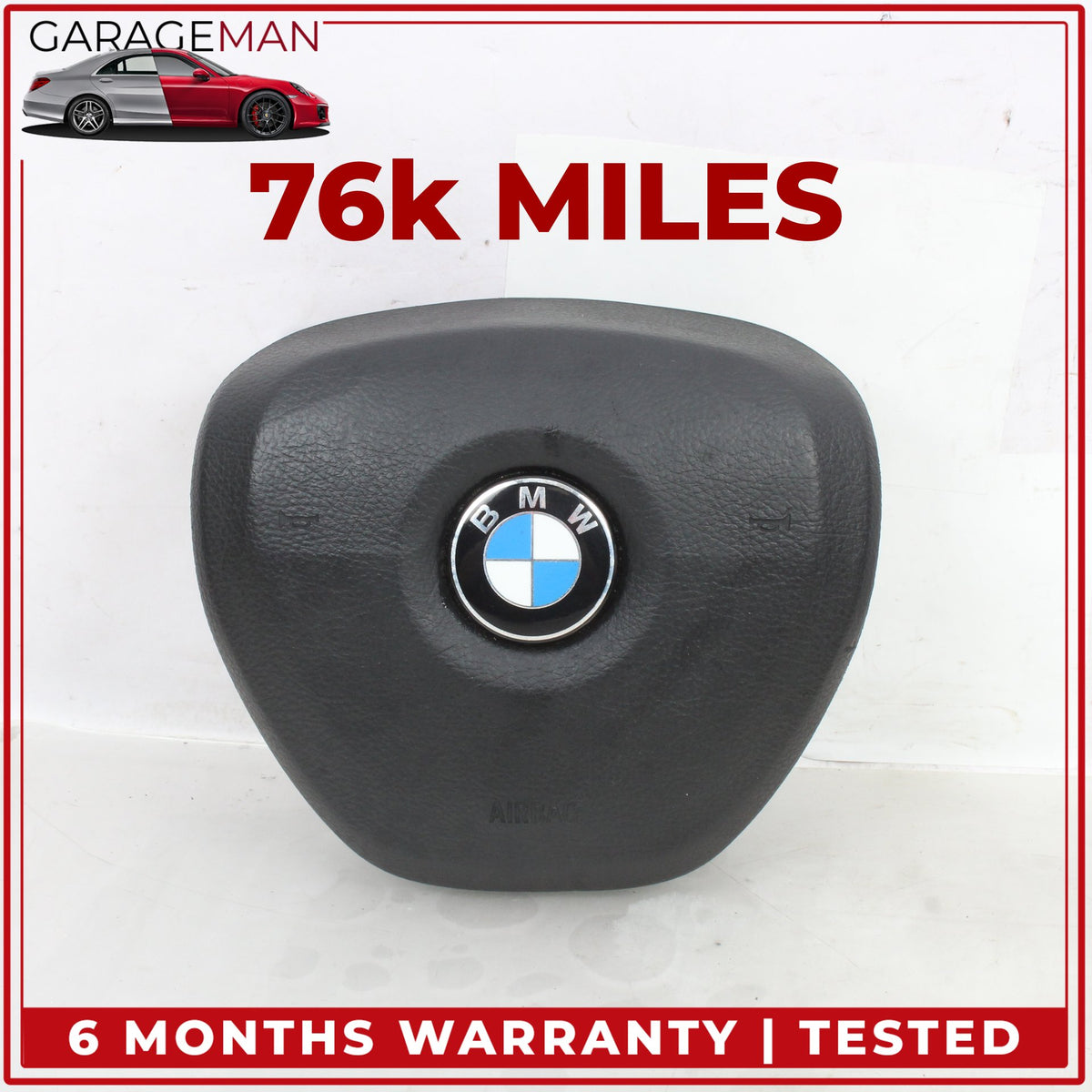 2012-2018 BMW 650i F13 Steering Wheel Airbag 8382803 OEM