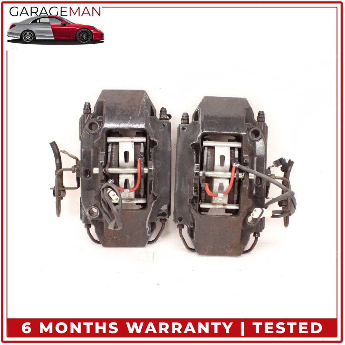 1999-2012 Porsche 911 Carrera 996 Rear Left and Right Side Brake Caliper Set OEM