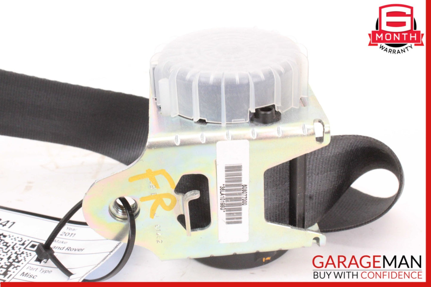 2010-2016 Land Rover LR4 SUV Right Front Seat Belt 601119400D Genuine