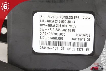 2012-2020 Mercedes W117 CLA45 AMG Electronic Parking Brake Control Module OEM