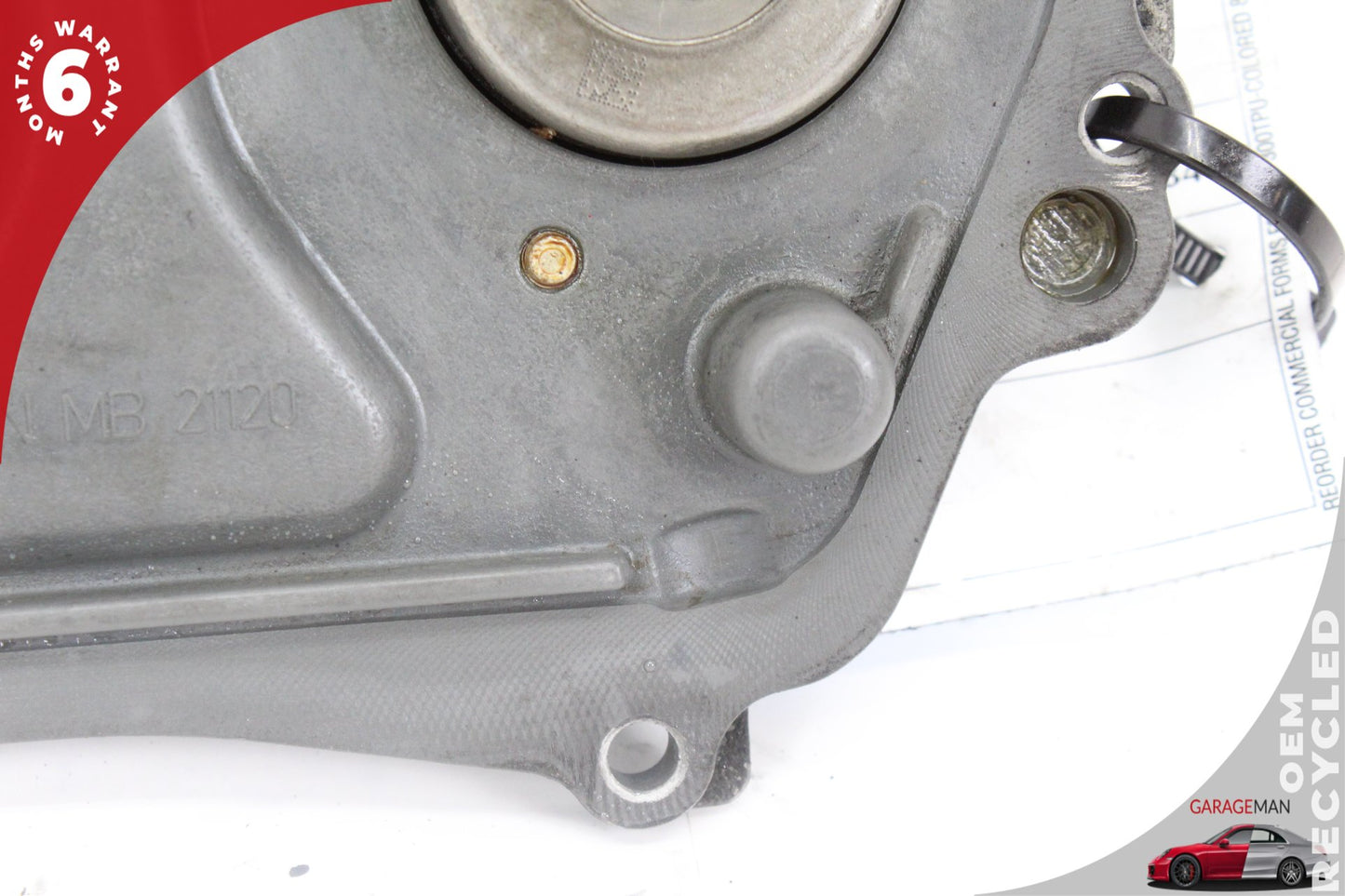 2012-2018 Mercedes W221 S550 Engine Timing Chain Cover Plate 2760150201 OEM