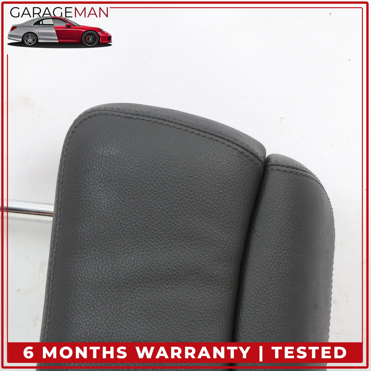 2011-2018 Audi A8 S8 Rear Left and Right Side Seat Headrest Set Black OEM