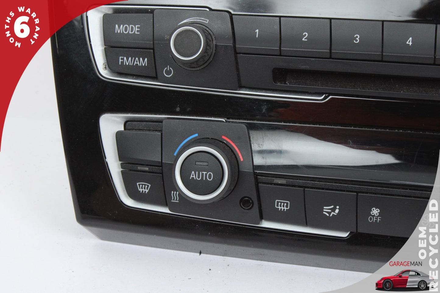 2014-2021 BMW 235i F22 Radio and A/C Climate Control Switch Panel 9338772