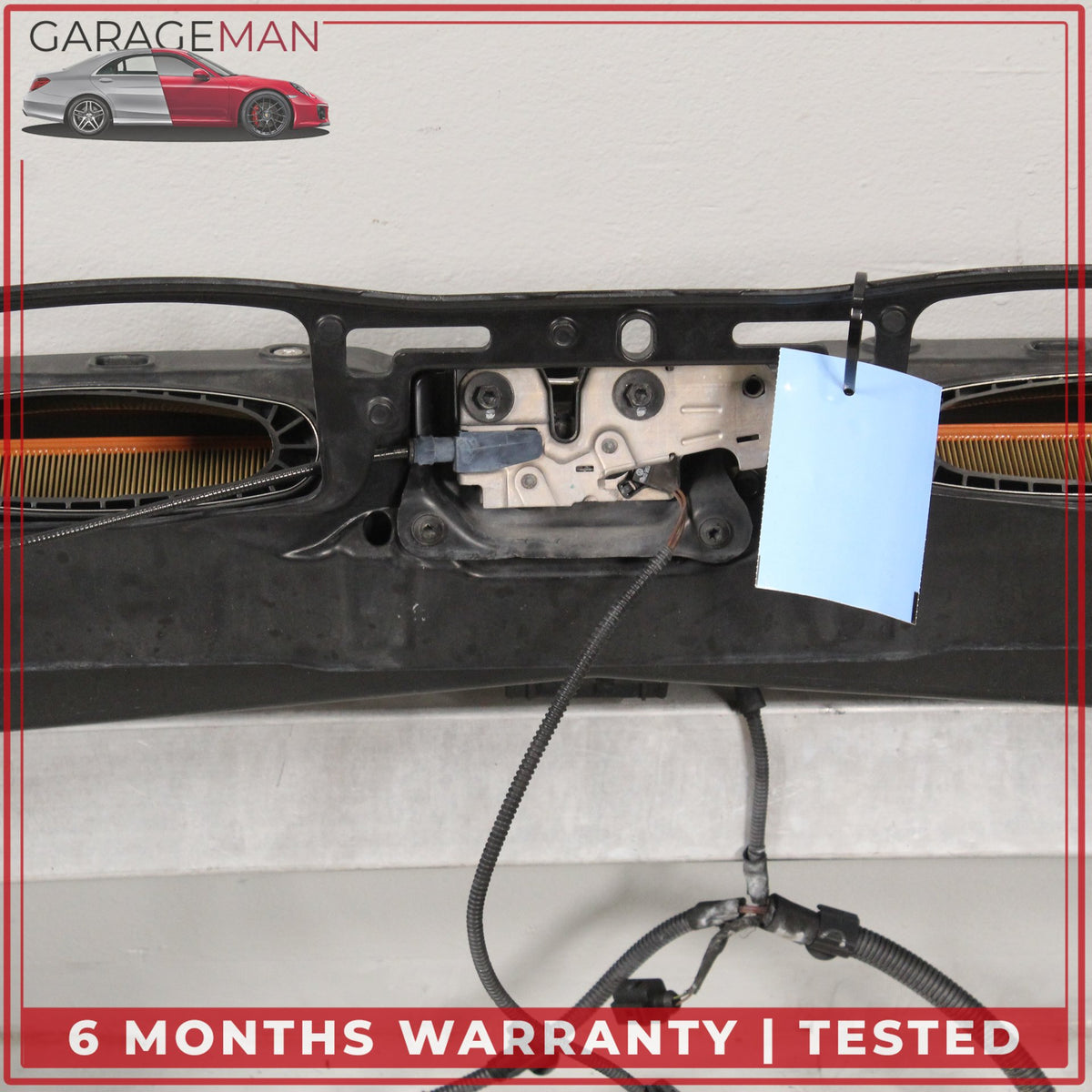 2010-2016 Porsche Panamera 970 Front Radiator Support w/ Air Filter Housing OEM