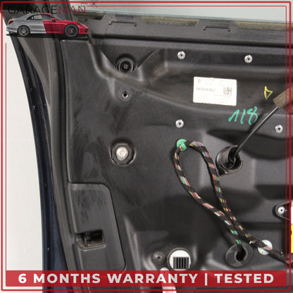 2010-2016 Porsche Panamera 970 Front Left Complete Door Assy Blue Metallic OEM