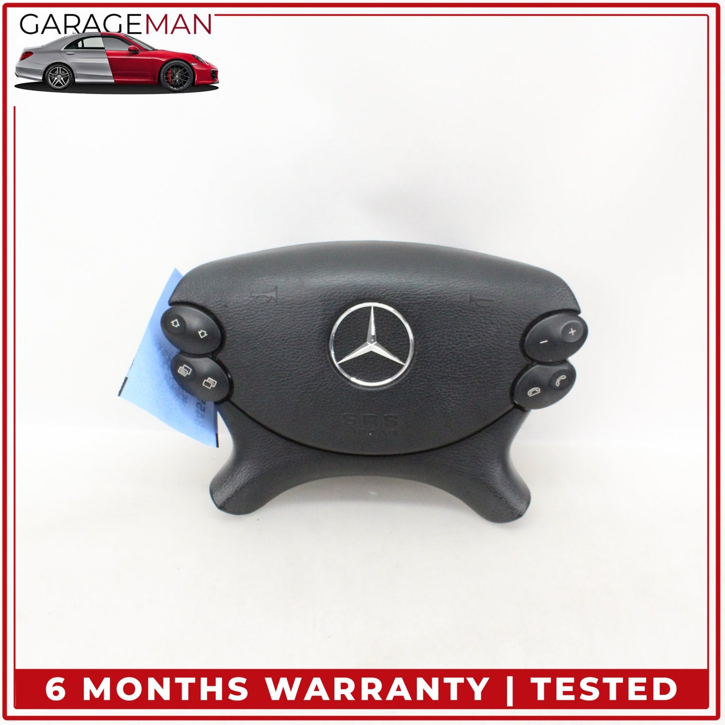 2003-2012 Mercedes W219 CLS500 Front Left Side Steering Wheel Airbag Air Bag OEM