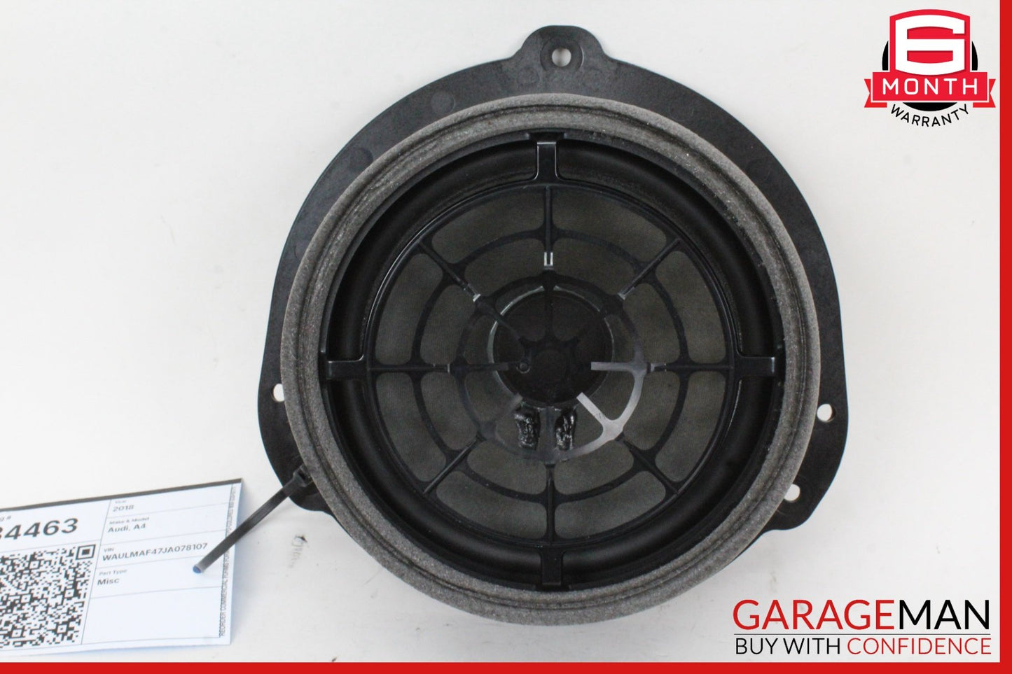 2018-2024 Audi A4 Rear Left and Right Side Door Audio Speaker 8W5035411A OEM