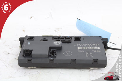 03-09 Mercedes E350 W211 Right Front Door Control Module 2118702085 OEM