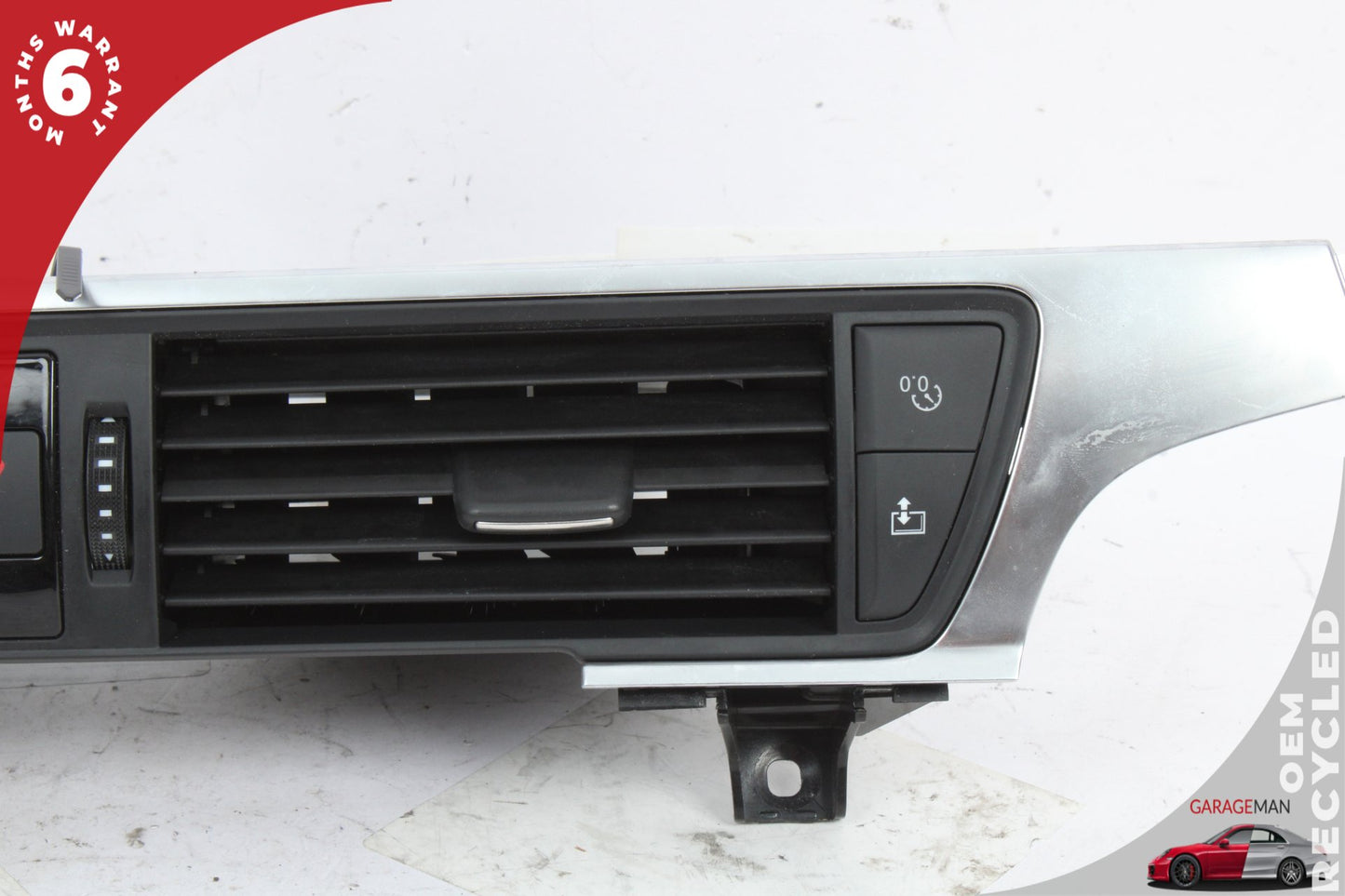 2012-2018 Audi A6 A7 Front Center Dashboard AC A/C Air Vent w/ Hazard Light OEM