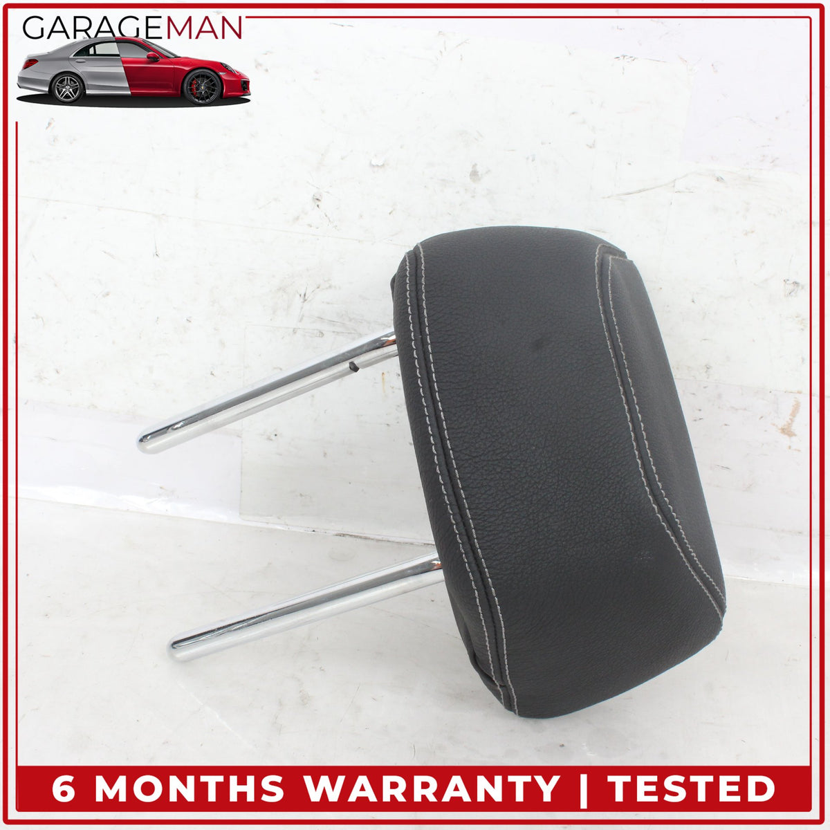 2010-2016 Mercedes W212 E400 Front and Rear Seat Headrest Set of 5 Black OEM