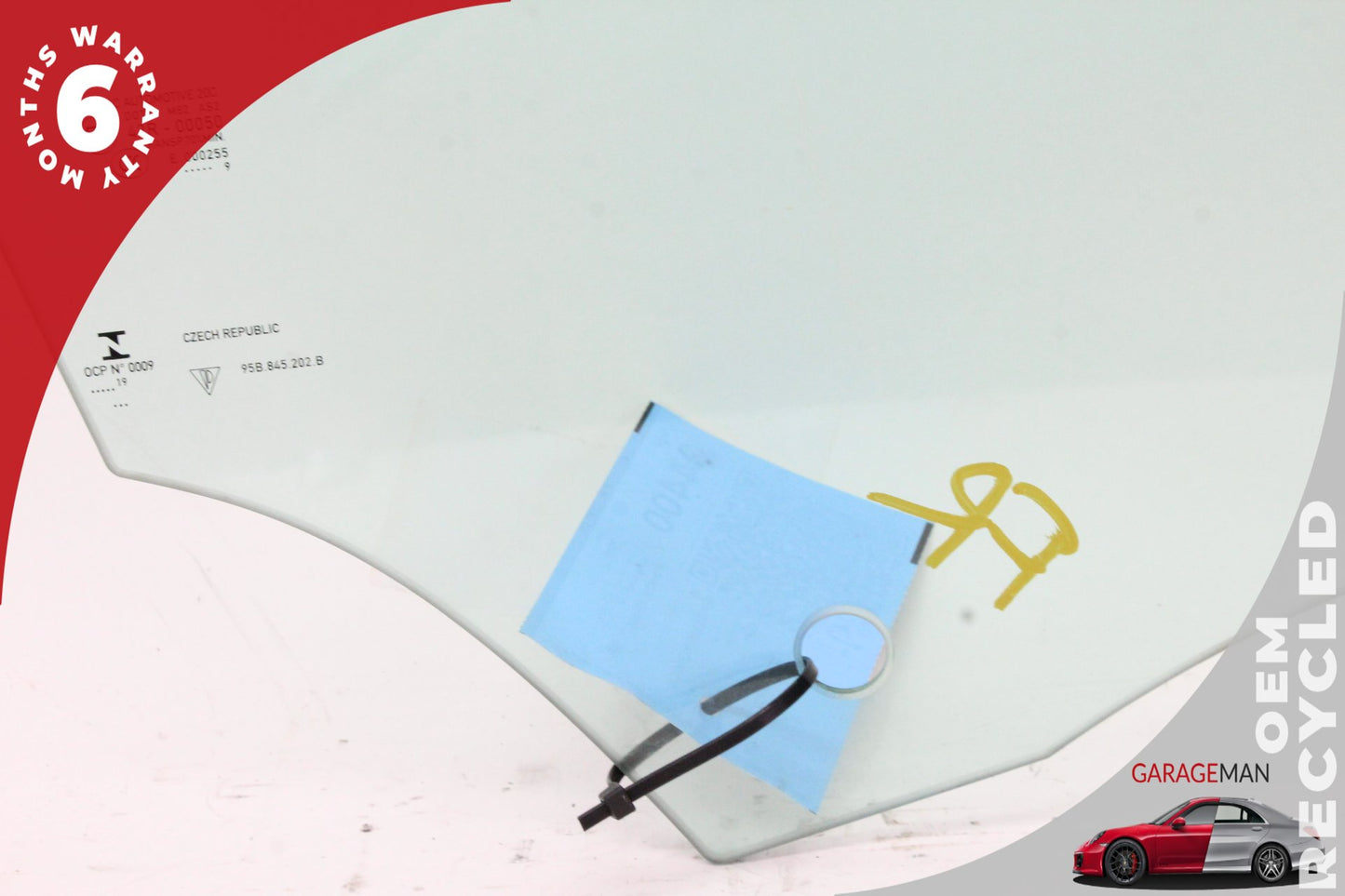 2015-2024 Porsche Macan 95B Front Right Side Door Window Glass 95B845202B OEM