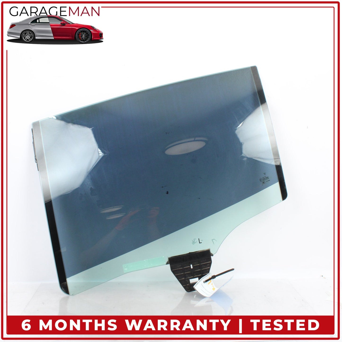 2010-2016 Porsche Panamera 970 Rear Left Driver Side Door Window Glass OEM