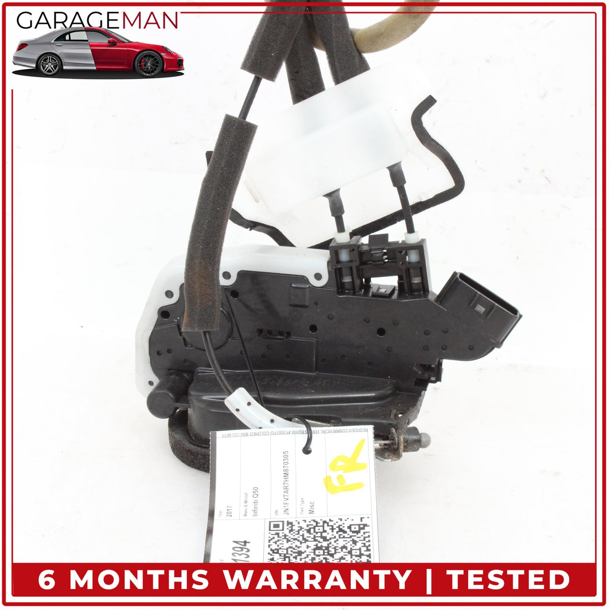 2014-2024 Infiniti Q50 V37 Front Right Side Door Lock Actuator 805004HB0A OEM