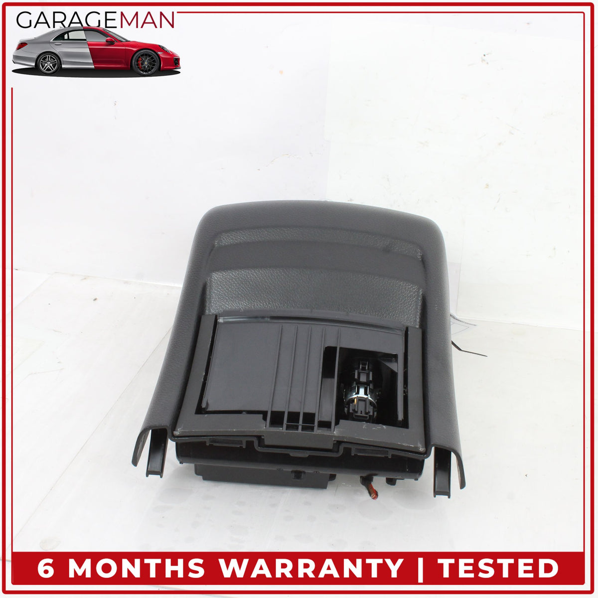 2016-2021 Mercedes X253 GLC300 Rear Center Console A/C Air Vent Trim Black OEM