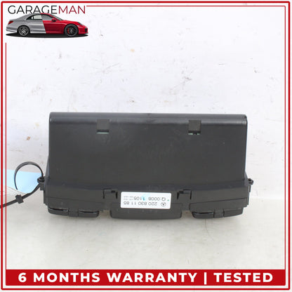 2000-2006 Mercedes W215 CL500 AC Temperature Climate Control Switch Panel OEM