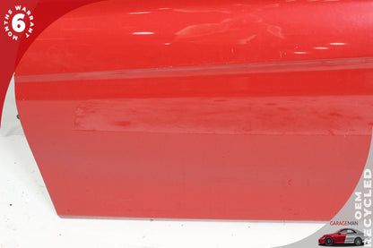 2012-2018 BMW 320i F30 Front Left Driver Side Door Shell Red 9628763 OEM