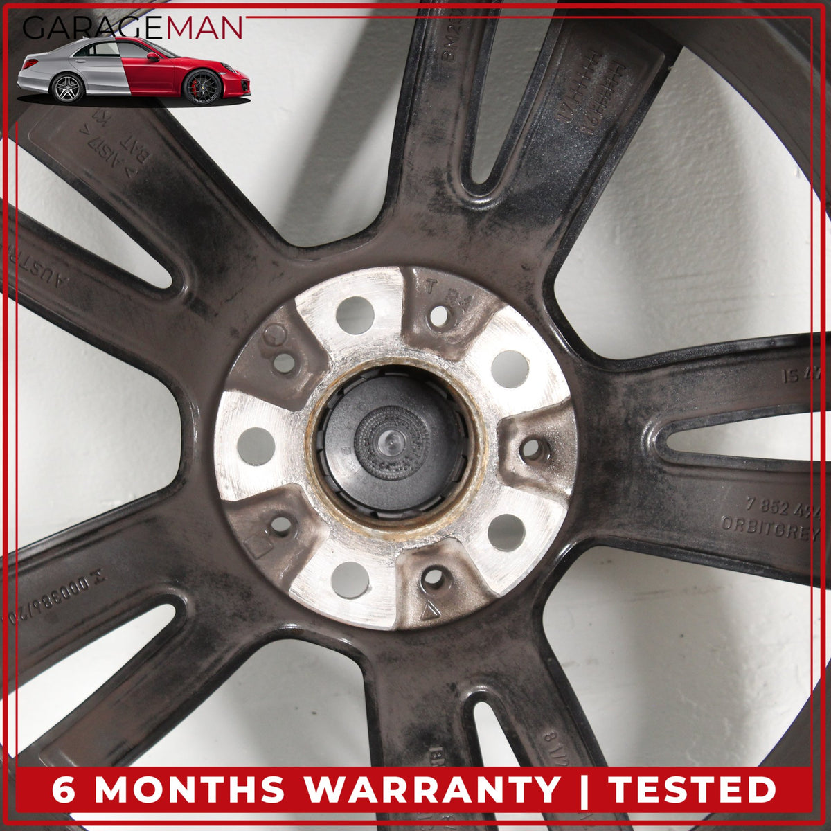 2012-2020 BMW 428i 430i 320i 335i Rear Wheel Rim 8.5JX19H2 IS47 7852494 OEM