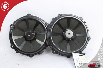 2010-2018 Porsche Cayenne S 958 Front Left and Right Door Audio Speaker Set OEM
