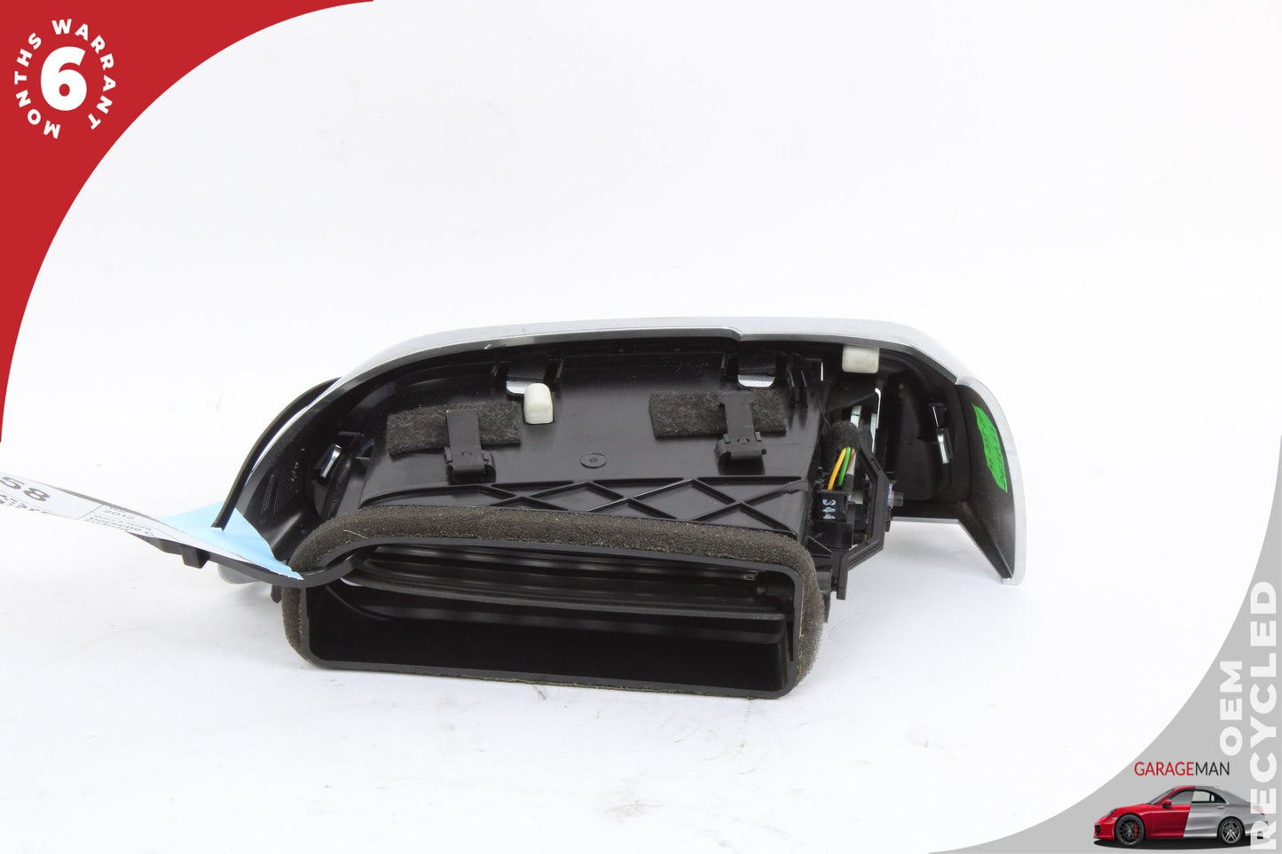 11-16 Porsche Cayenne S Hybrid 92A SUV Dash Center AC A/C Air Vent Grille Left 7P5819727A Genuine