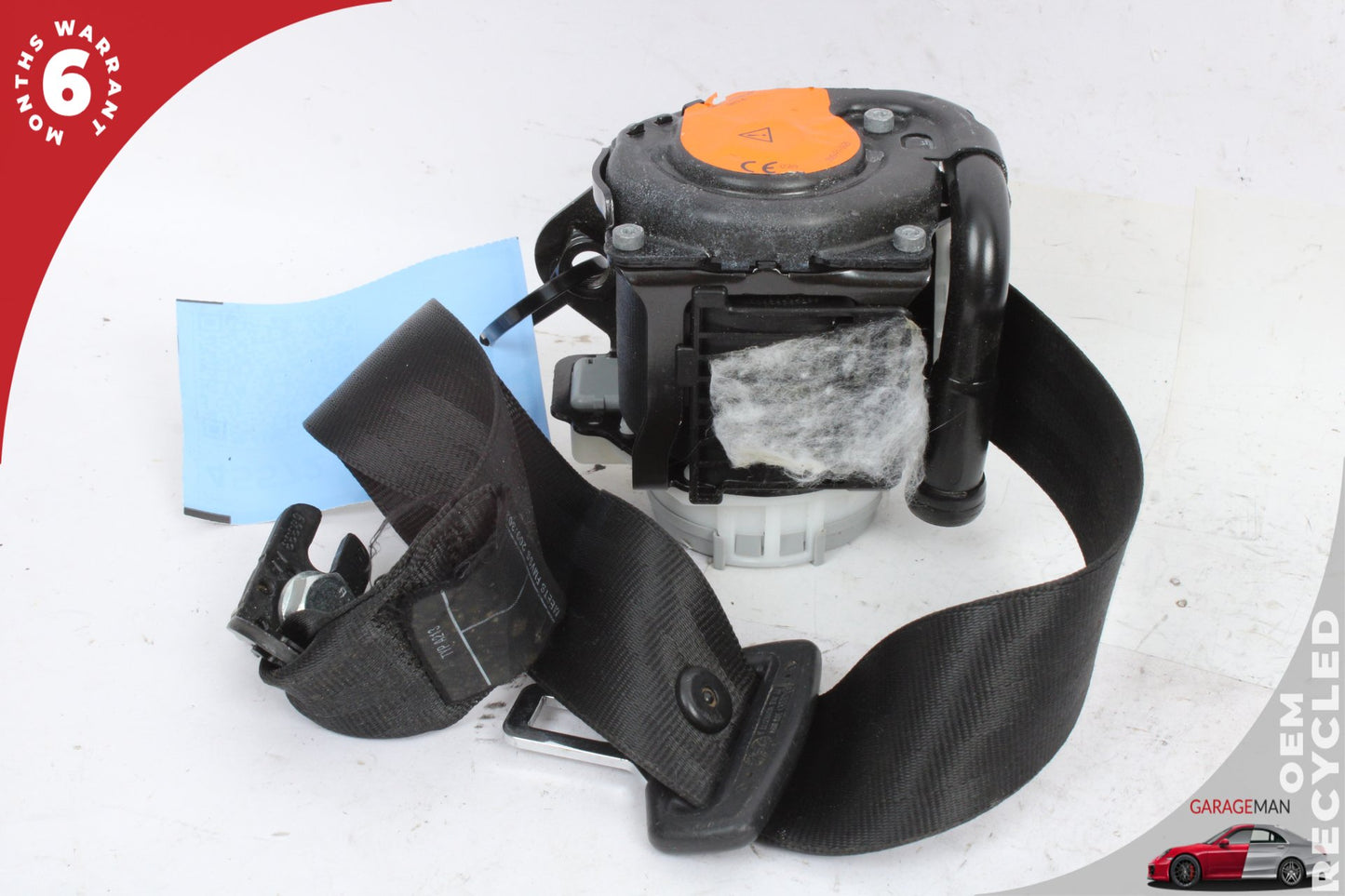 2012-2018 Audi A6 A7 Rear Left or Right Side Seat Belt Black 4G0857805C OEM