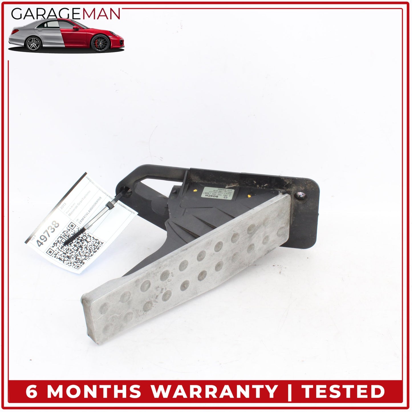 2004-2019 Maserati GranTurismo M145 Coupe Gas Accelerator Pedal 196819 OEM