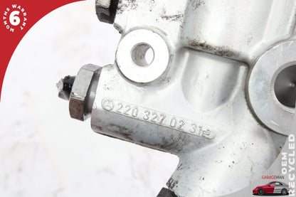 2000-2008 Mercedes-Benz SL500 R230 Convertible Pressure Relief Valve ABC Hydraulic Suspension 2203200858 OEM