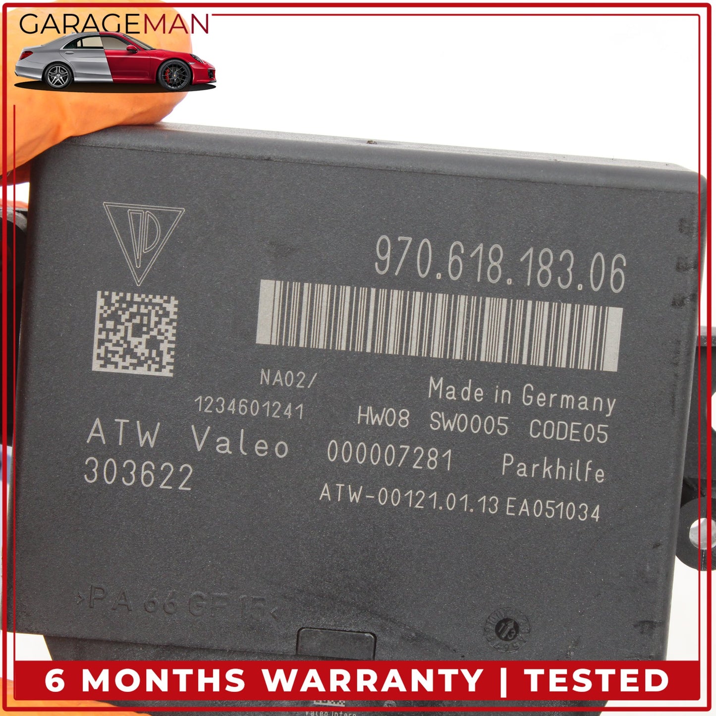 2010-2013 Porsche Panamera 970 Parking Assist Control Module 97061818306 OEM