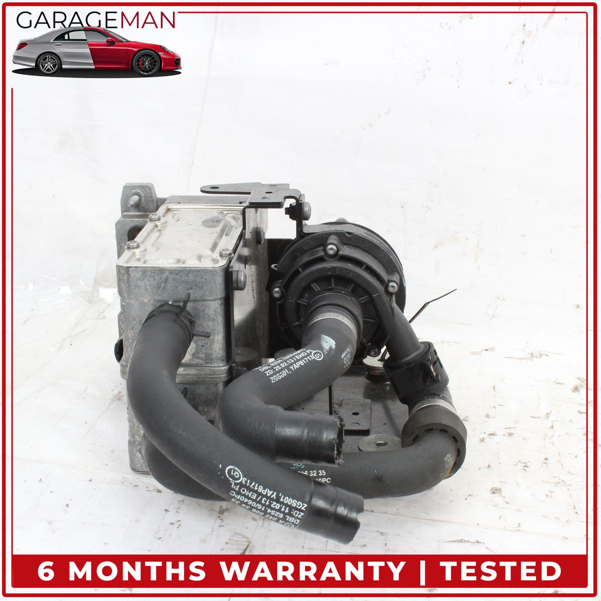 2014-2019 Mercedes W242 B Electric Drive Battery Cooling Heat Exchanger OEM