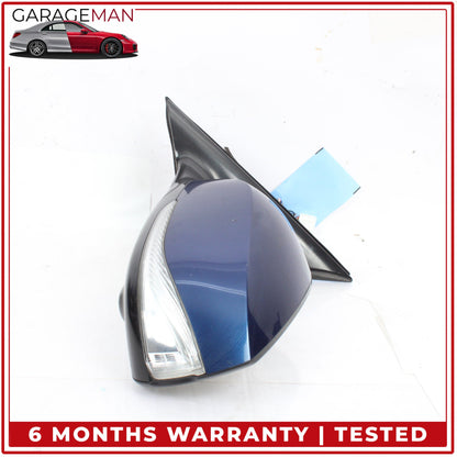 2014-2024 Infiniti Q50 V37 Front Left Door Rear View Mirror w/ Camera Blue OEM
