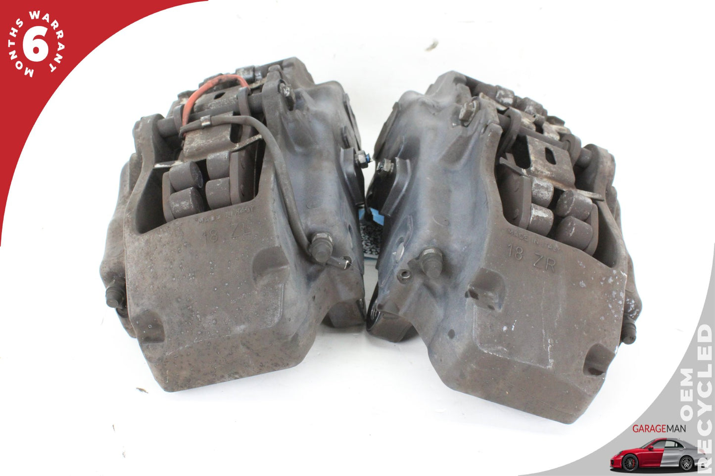2004-2015 Audi Q7 Front Left and Right Side Brake Caliper 7L6615123Q OEM