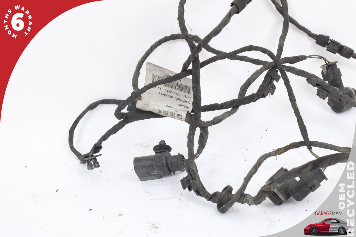 2012-2018 Audi A6 C7 Front Bumper Parking Sensor Wire Harness 4G5971095E OEM