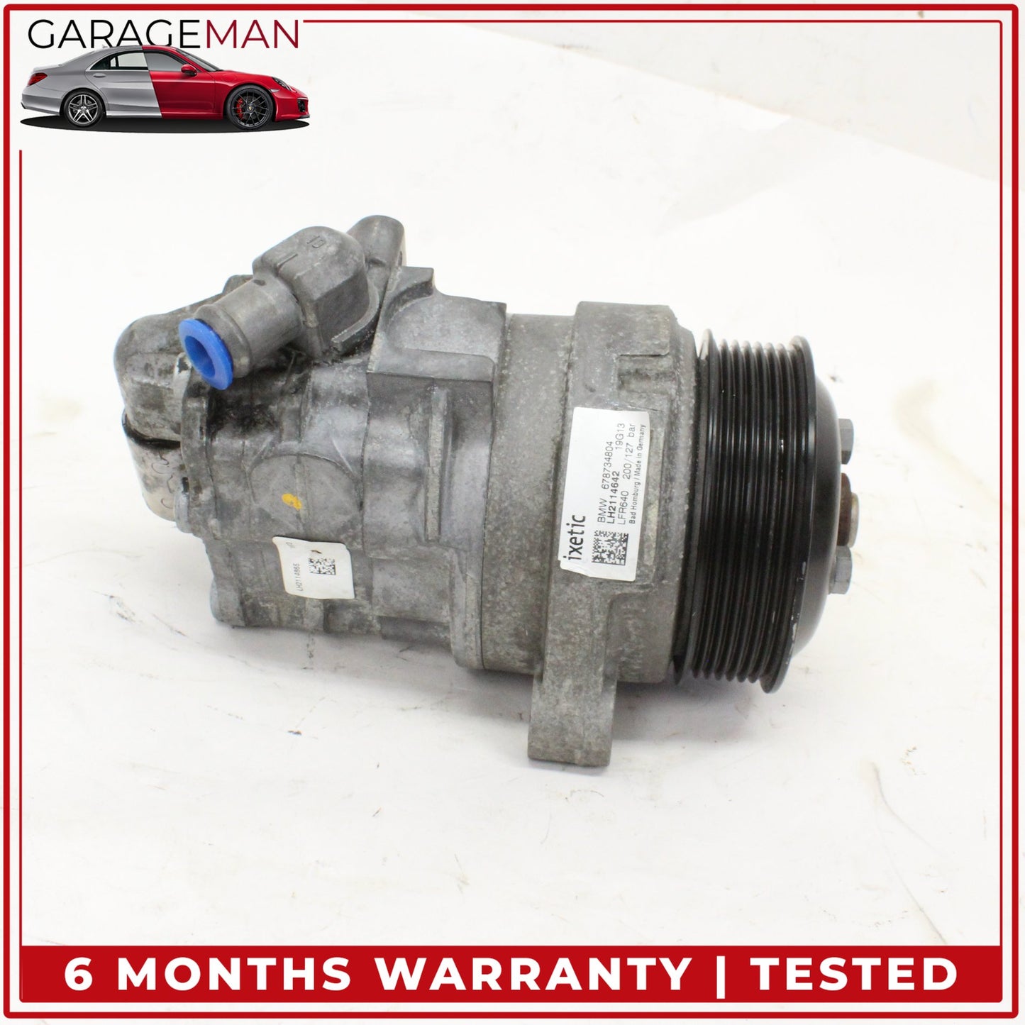 2014-2018 BMW X5 F15 N63 4.4L Power Steering Pump 6787348 OEM