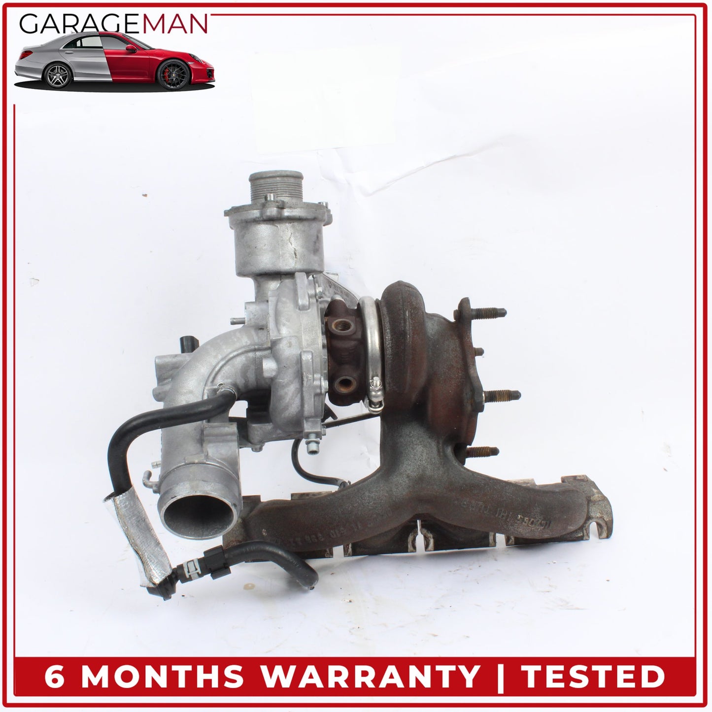 2009-2012 Audi A4 2.0L Engine Turbocharger Turbo Charger w/ Manifold 06H145702S