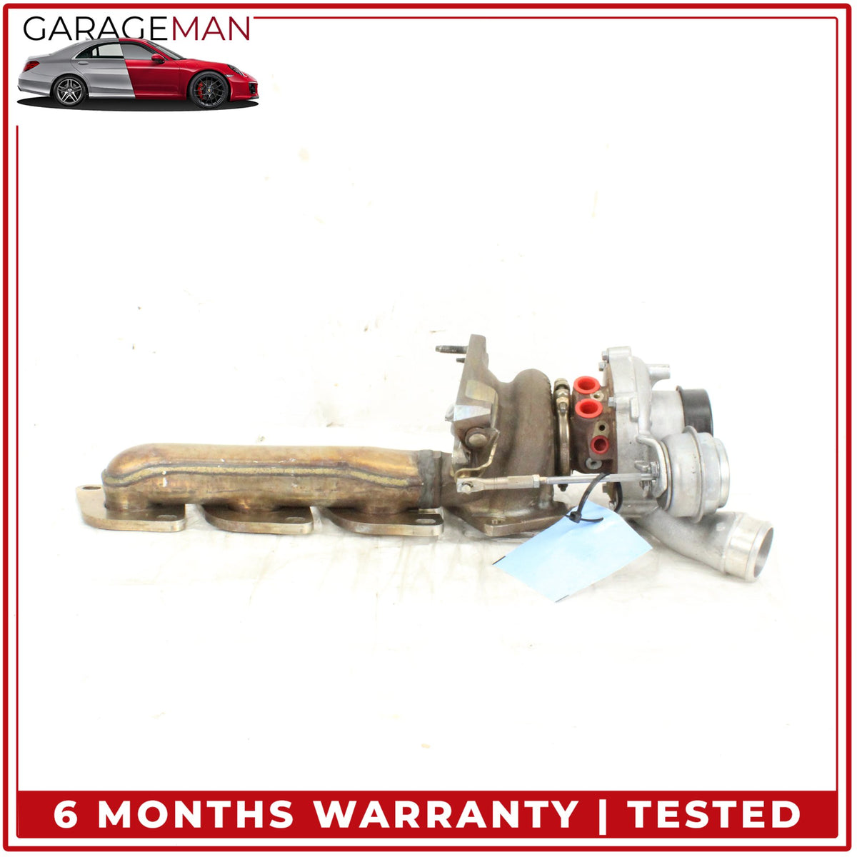 2011-2020 Mercedes W216 CL550 M278 Left Turbocharger Turbo Charger Manifold OEM