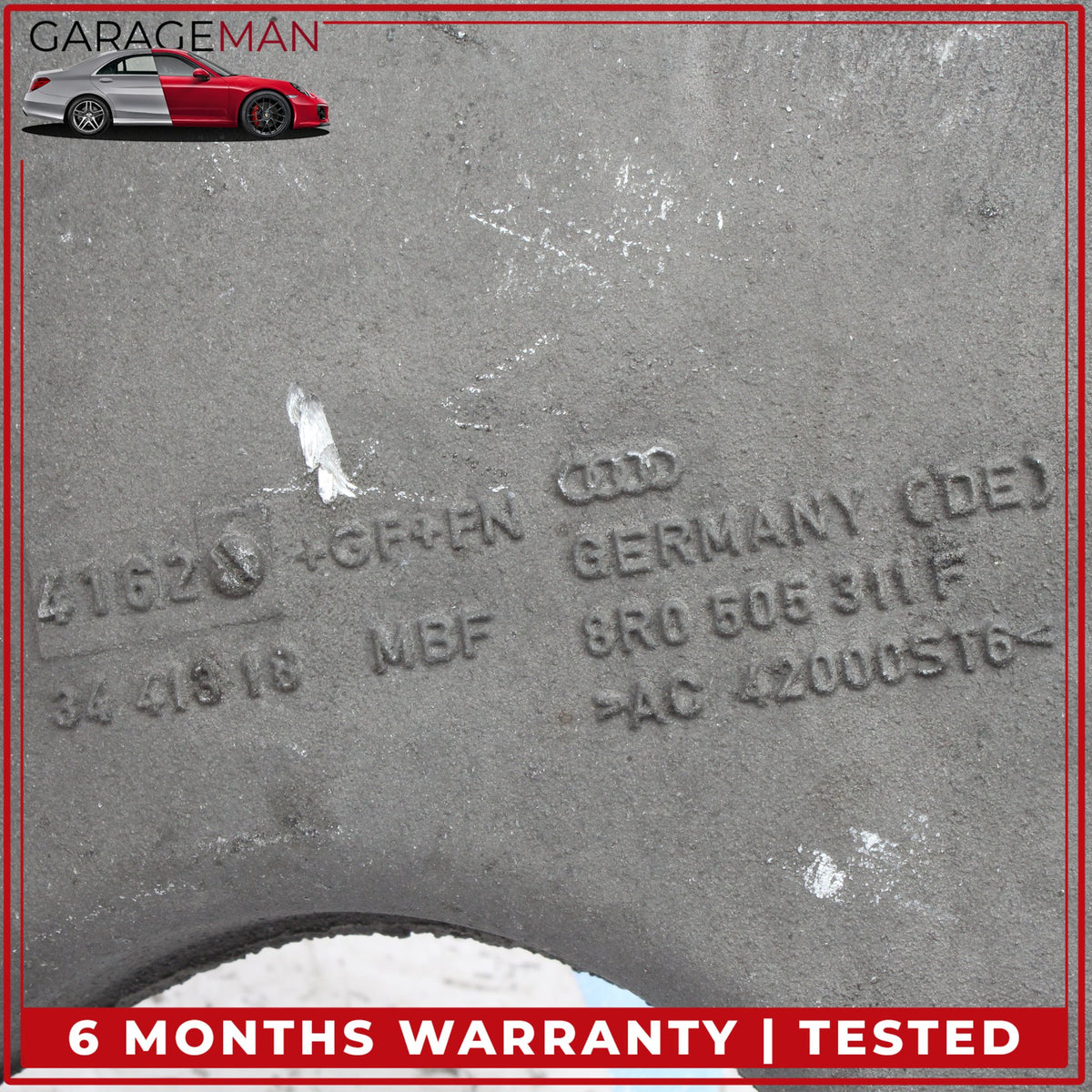 2009-2018 Audi A8 A6 A7 Q5 SQ5 Rear Left Side Lower Control Arm 8R0505311F OEM