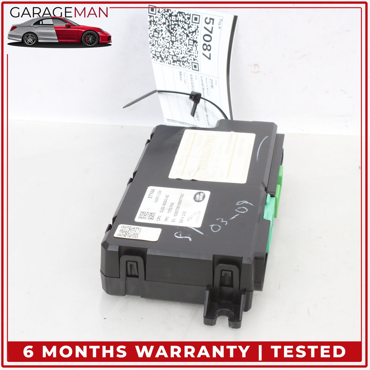 2013-2017 Range Rover L405 Front Left Side Seat Control Module GJ3214D600AD OEM