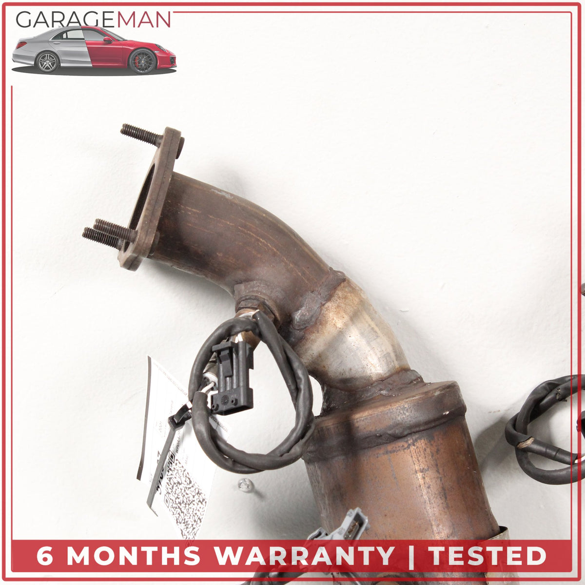 1999-2001 Porsche 911 Carrera 996 Left and Right Side Exhaust Downpipe Set OEM