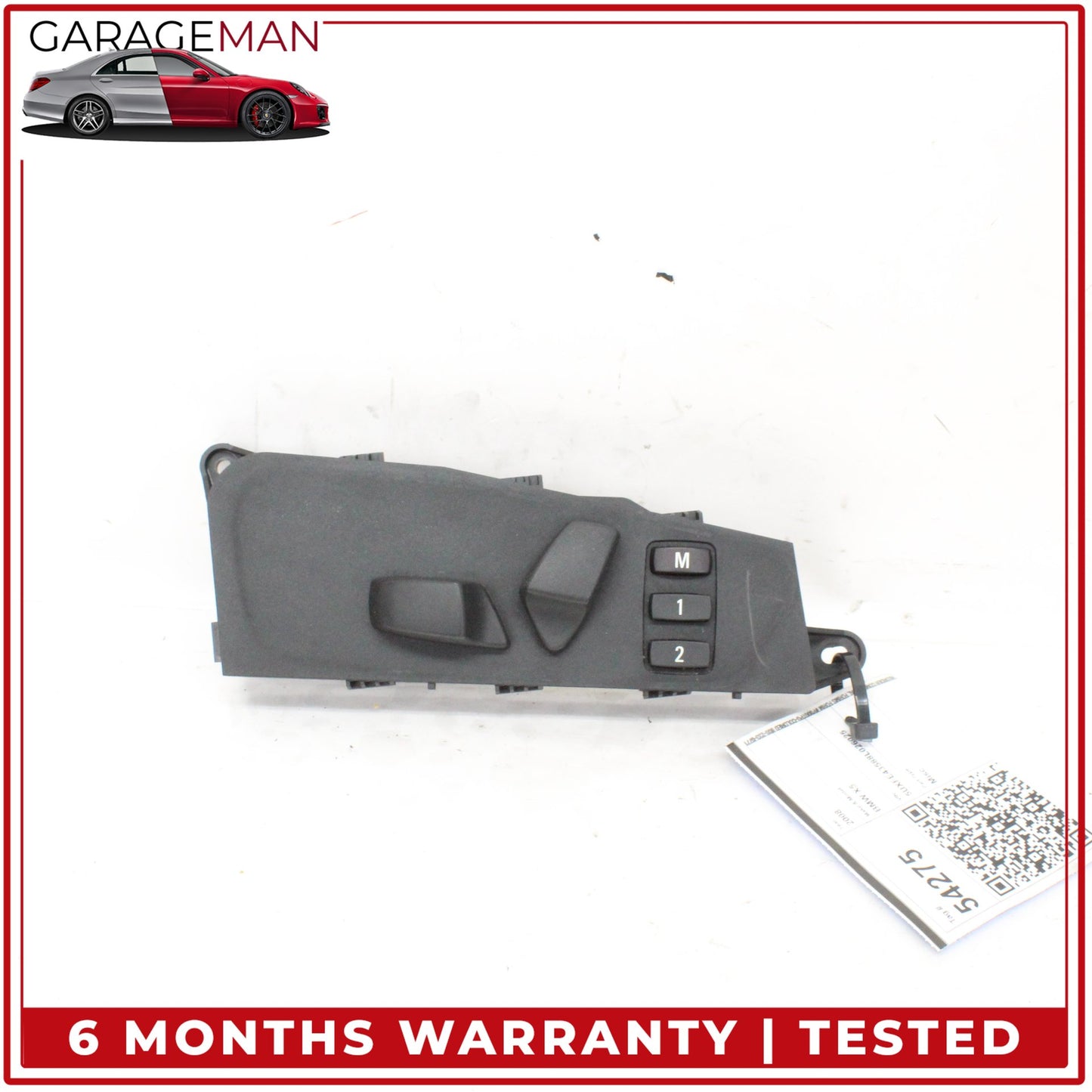 2007-2013 BMW X5 E70 Front Left Side Seat Adjustment Control Switch 6950767 OEM