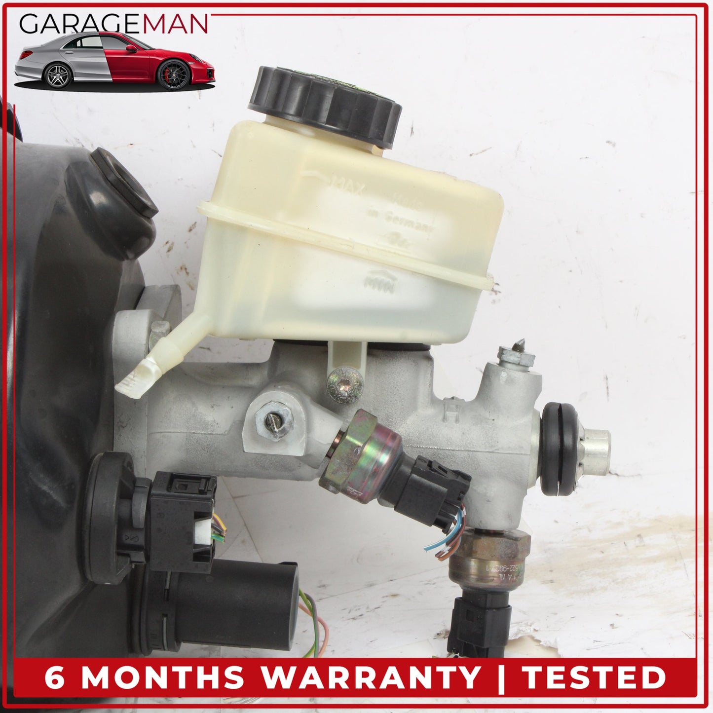 2001-2004 Mercedes-Benz SLK230 R170 Convertible Power Brake Booster Master Cylinder w/ Reservoir 0054300630 OEM