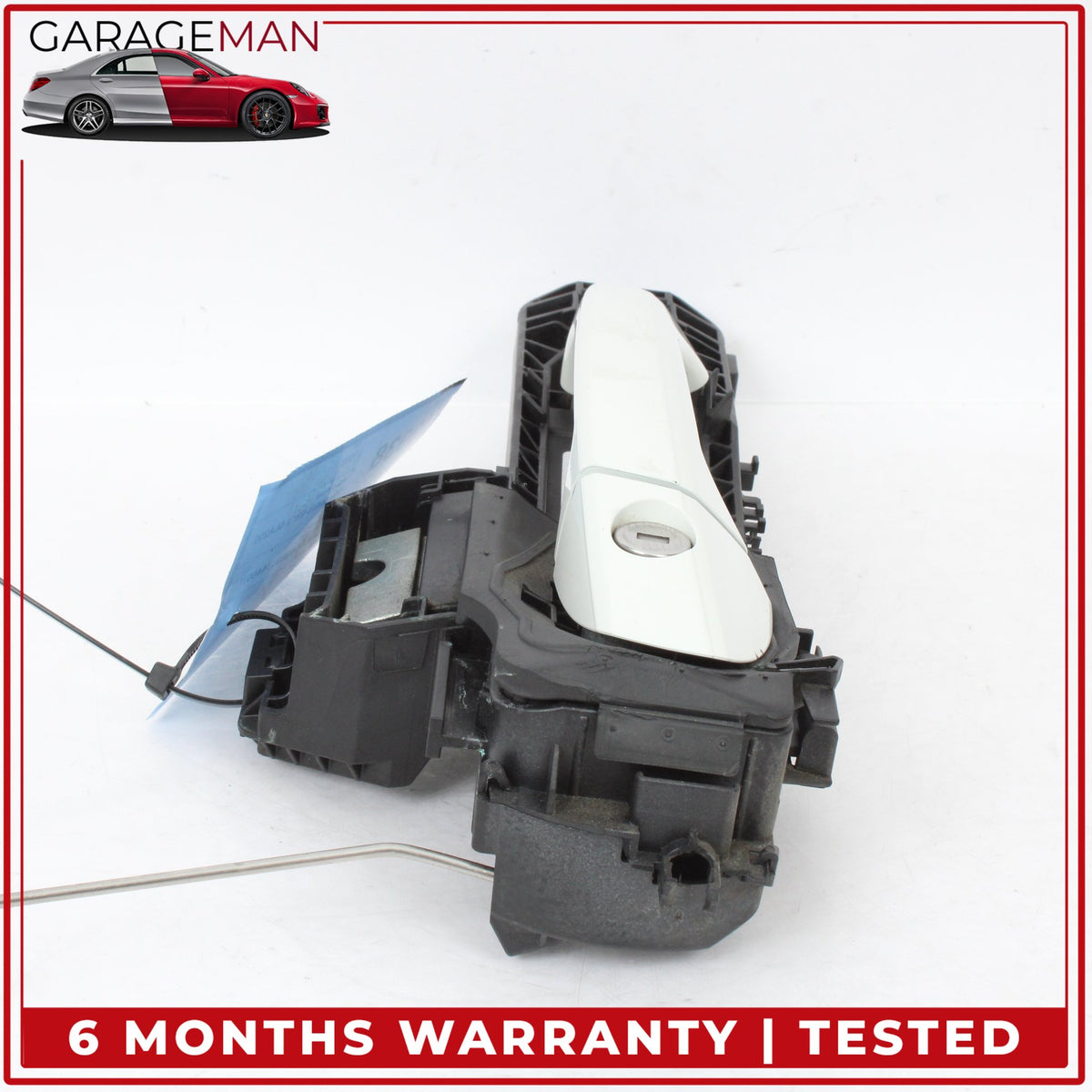 2015-2020 Mercedes X156 GLA250 Front Left Side Exterior Door Handle White OEM