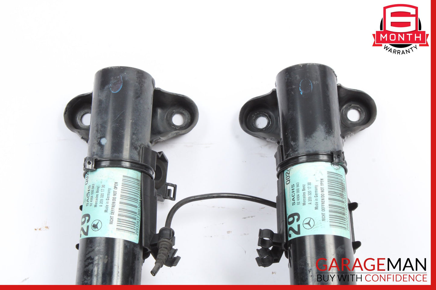 2005-2009 Mercedes W209 CLK350 Front Left and Right Shock Strut 2093201730 OEM
